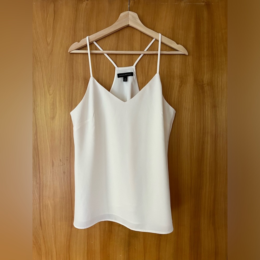 Racerback Tank by Banana Republic - Cream